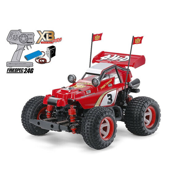 タミヤ 1/10 電動RC完成セット XB コミカル ホットショット (GF-01CBシャーシ)【57927】 ラジコン