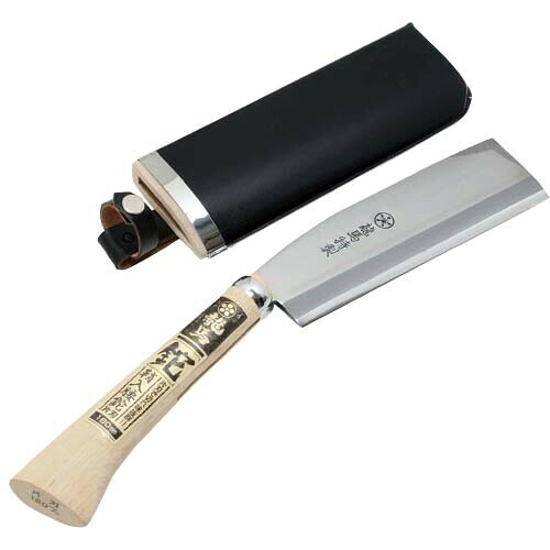 梅鉢龍馬 鞘入腰鉈片刃 180mm サヤイリコシナタカタハ180 梅鉢龍馬