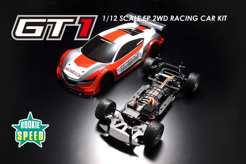 ヨコモ 【再生産】1/12 電動RCカー組立キット ルーキースピードGT1 Type-Aボディ付き【GT1-01】 ラジコン