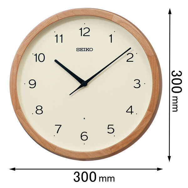 セイコー 電磁波掛時計 SEIKO 電磁波標準尺度掛時計 KX-272-B [KX272B]【返品カテゴリー化A】
