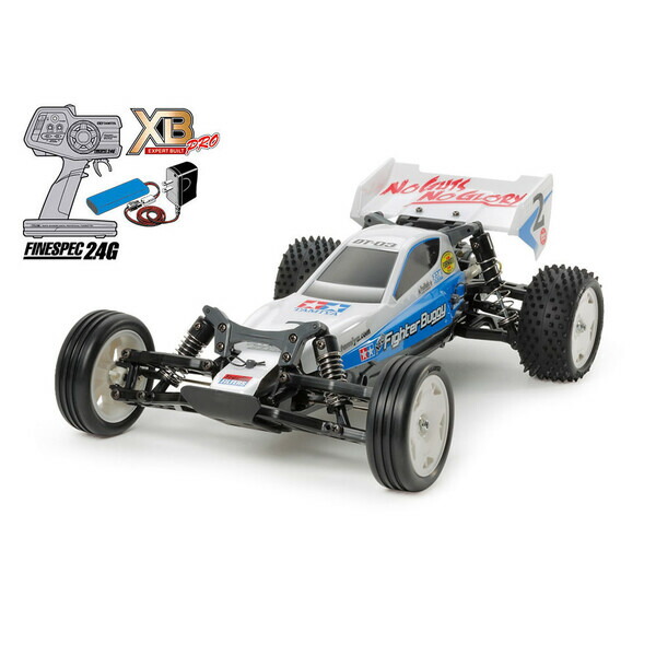 タミヤ 1/10 電動RC完成セット2.4GHz XB ネオ・マイティフロッグ (DT-03シャーシ)【57872】 ラジコン
