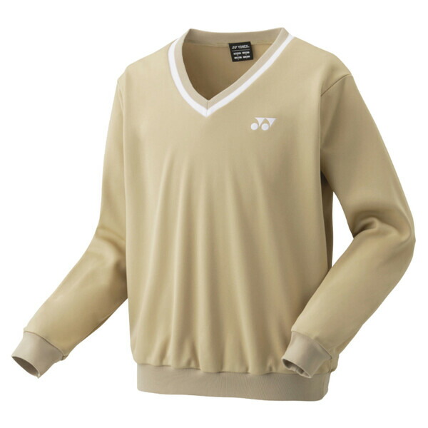 ヨネックス ユニセックス トレーナー（ライトベージュ・サイズ：XO） YO-32032-343-XO YONEX