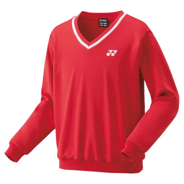 ヨネックス ユニセックス トレーナー（サンセットレッド・サイズ：S） YO-32032-496-S YONEX