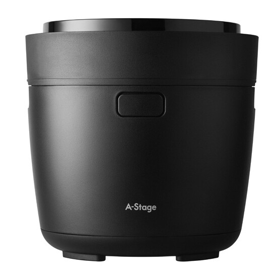 Re・De（リデ） マイコン炊飯ジャー（3合炊き）　ブラック RC-A30BK A-Stage　マルチライスポット 炊飯器　一人暮らし　3合 [RCA30BK]