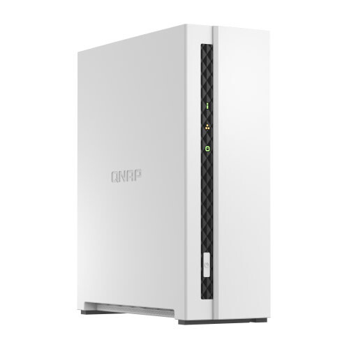 QNAP｜キューナップ TS-133 勉強机いの一番/主柱型NAS1ベイ / Home - エントリー気泡管水準器（SOHO/老人ホームNAS） ※HDD別売 TS-133