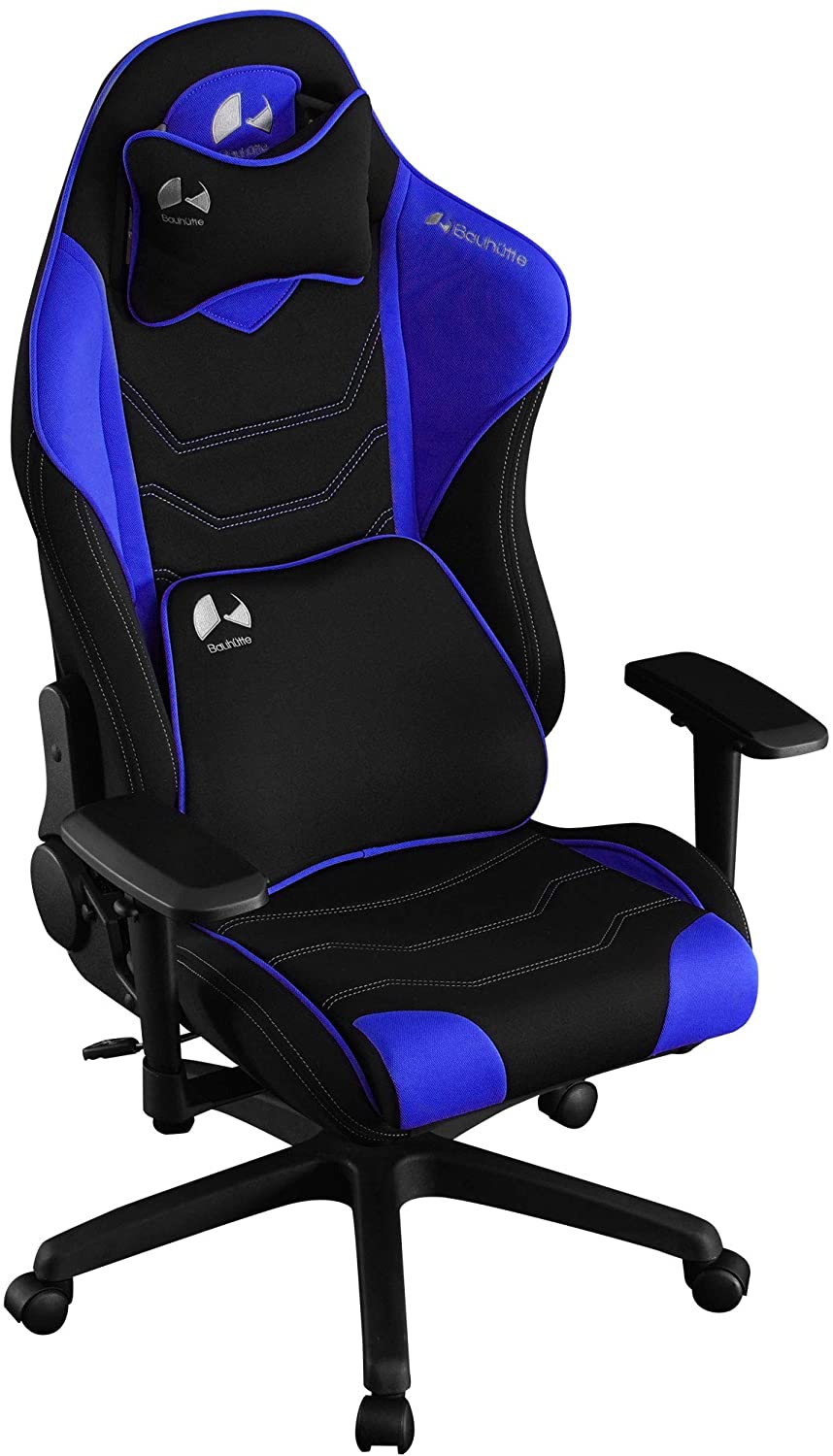 バウヒュッテ ゲーミングチェア（青色） Bauhutte G-530-BU デスク用チェア-オフィス家具