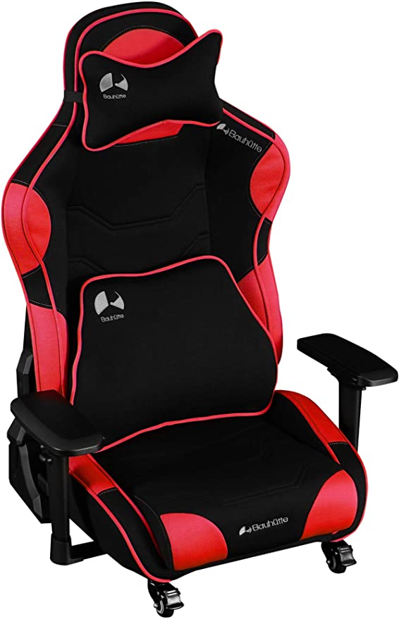 バウヒュッテ ゲーミング座椅子（レッド） Bauhutte GX-570-RD