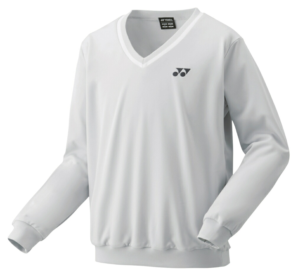 ヨネックス ユニセックス トレーナー（アイスグレー・サイズ：S） YO-32032-326-S YONEX