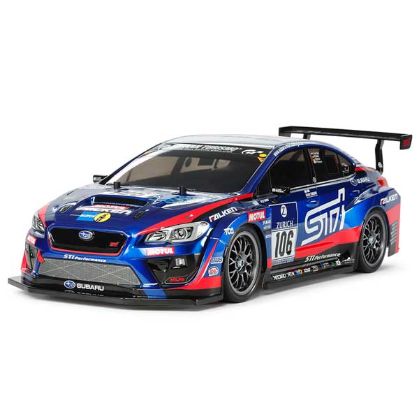 タミヤ 1/10 電動RC組立キット SUBARU WRX STI NBRチャレンジ（TT-02シャーシ)【58645】 ラジコン