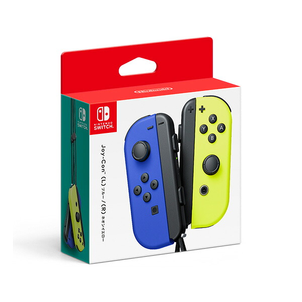 任天堂 【Switch】Joy-Con(L) ブルー/(R) ネオンイエロー [HAC-A-JAPAA 