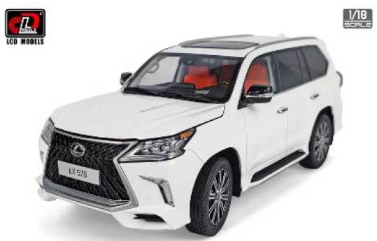 LCD MODELS 1/18 LEXUS LX570 ホワイト【LCD18010-WH】 ミニカー 20,236円