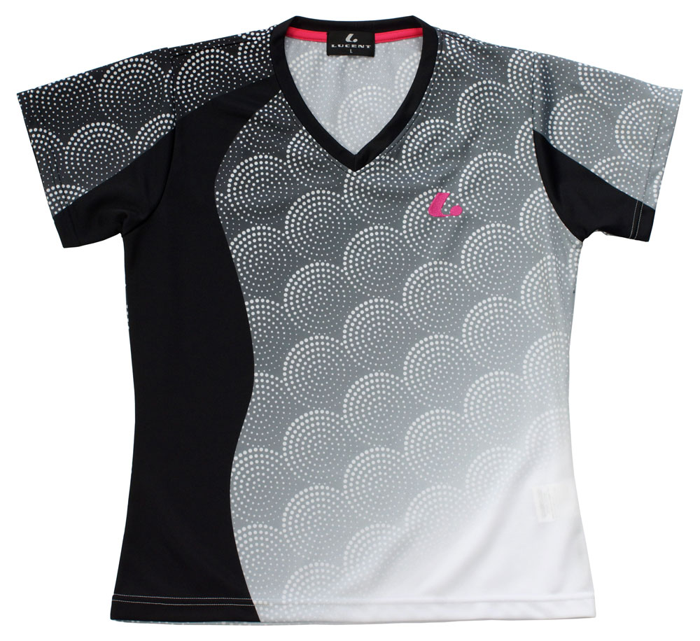 LUCENT（ルーセント） レディース ゲームシャツ襟なし（ブラック・サイズ：L） XLH2499-BLK-L 4,638円