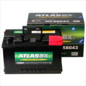 ATLAS BX 欧州車用バッテリー[他商品と同時購入不可] MF 58043 AT MF 580-43 DYNAMIC　POWER｜Joshin web 家電とPCの大型専門店 7,455円