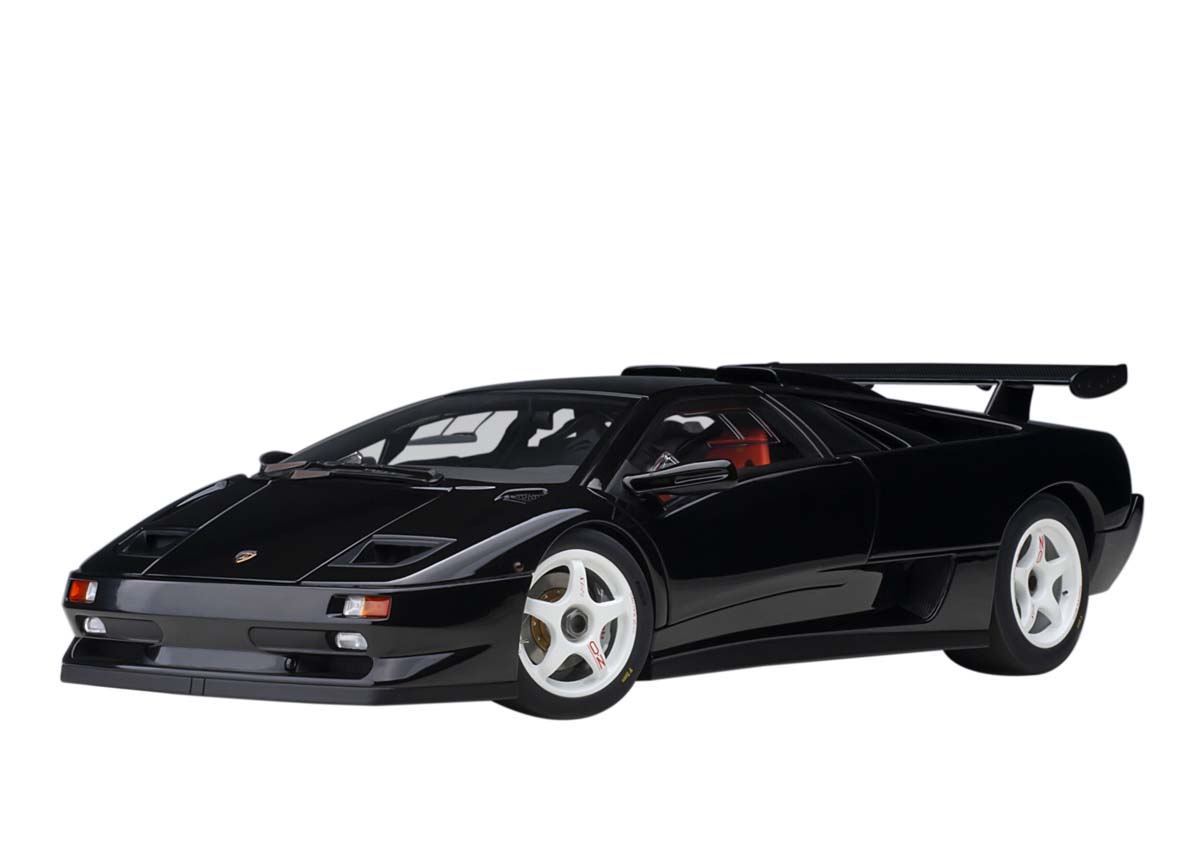 オート美術 1/18 ランボルギーニ ディアブロ SV-R （黒いこと）【79146】 ミニカー