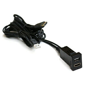 フジ電機工業 USB/HDMI延長ケーブル(トヨタパネルAタイプ) EOP-SP01TA Bullcon ブルコン