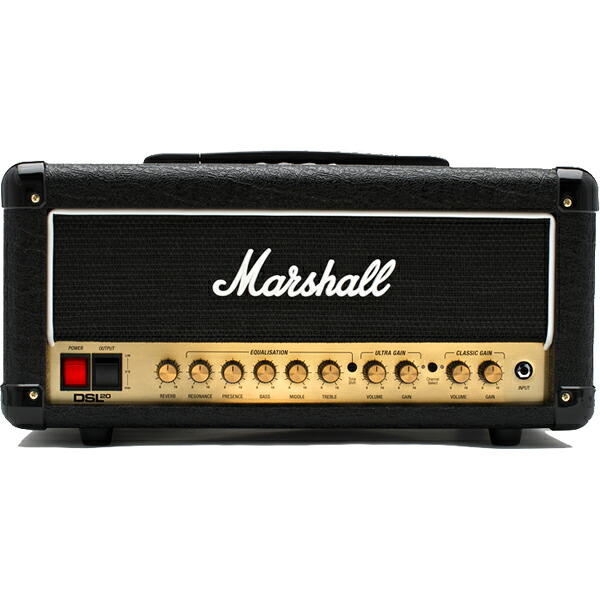 マーシャル 20Wギターアンプヘッド正規メーカー保証付属 DSL20H Marshall DSLシリーズ|Joshin web 家電とPCの大型専門店