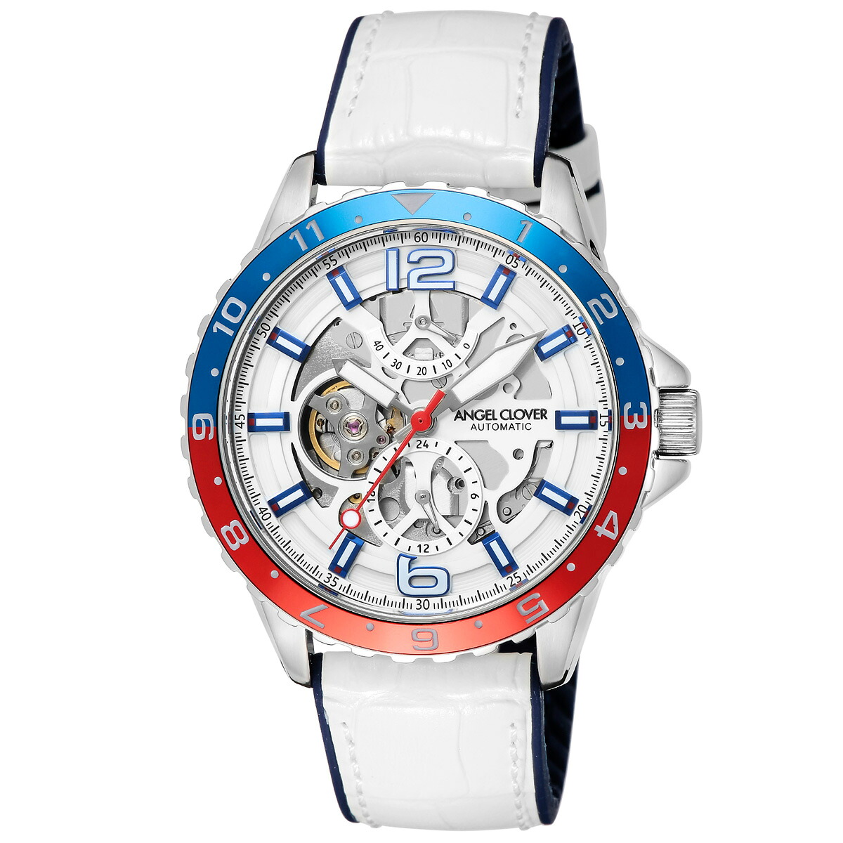 エンジェルクローバー 【国内正規品】TIME CRAFT DIVER AUTOMATIC 自動巻き　メンズタイプ TCA45SWH-WH [TCA45SWHWH]【返品種別B】