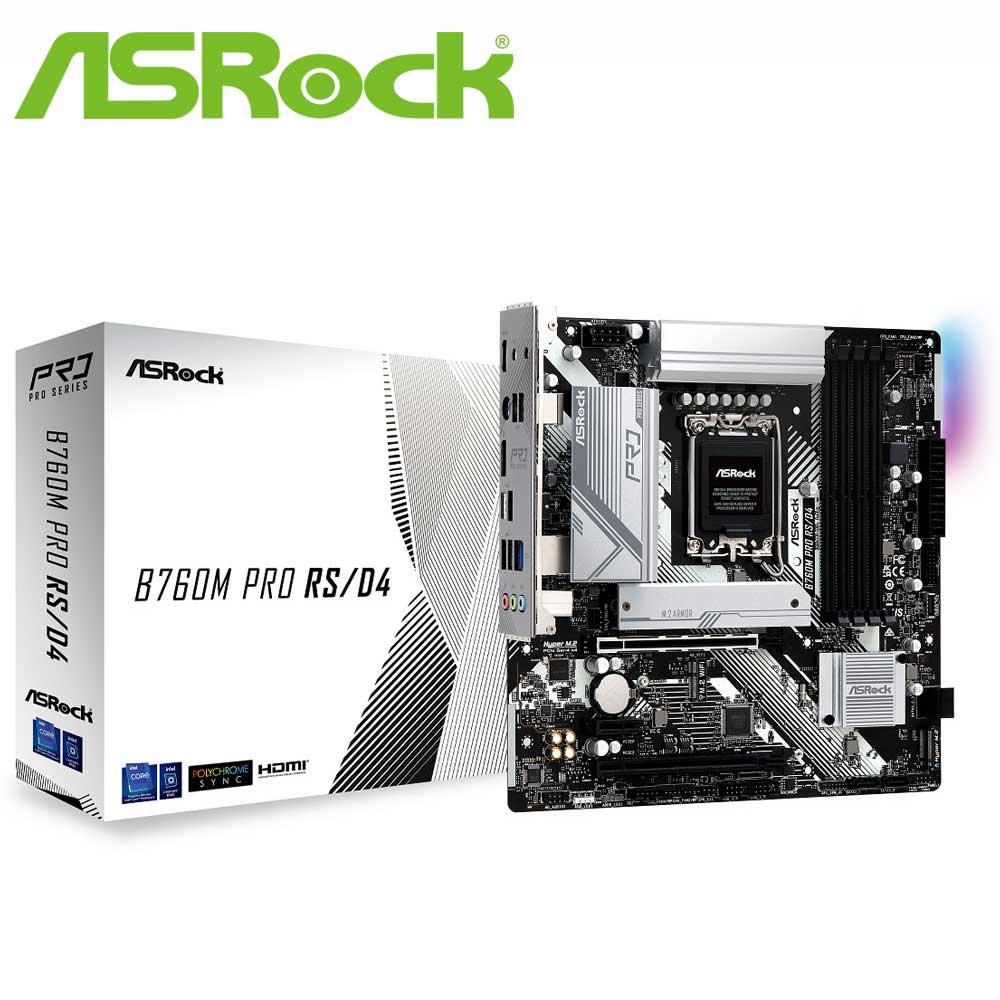 ASRock｜アスロック ASRock B760M Pro RS/D4 / microATX対応マザーボード B760M PRO RS/D4