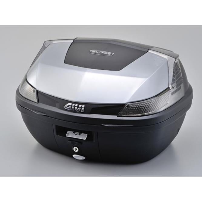 GIVI GIVI 【B47NTMLG730D】モノロックケース(シルバー塗装/TECHスモークレンズ[47L]) 94832 type B47 BRADE