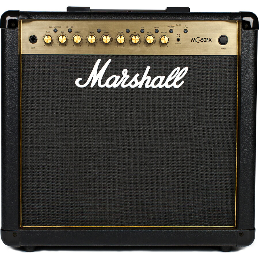 マーシャル 50Wギターアンプ正規メーカー保証付属 MG50FX Marshall MG GOLDシリーズ|Joshin web 家電とPCの大型専門店