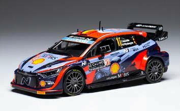 イクソ 1/43 ヒョンデ i20 N Rally1 2022年モンテカルロラリー #11【RAM835】 ミニカー