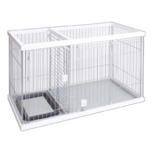 ペット用品　犬用 トイレのしつけが出来る ドッグルームサークル ホワイト レギュラー ペティオ P ドツグル-ムサ-クルWT R