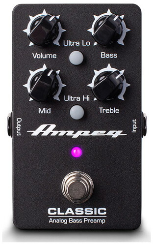 アンペグ アナログベースプリアンプ AMPEG-CLASSIC AMPEG CLASSIC BASS PREAMP