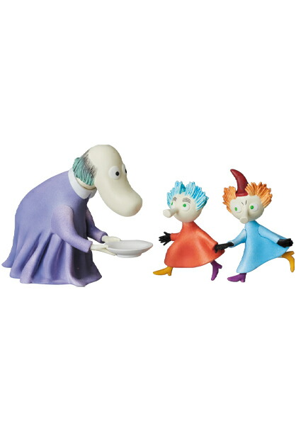 メディコム・トイ UDF MOOMIN シリーズ6 ヘムレンさんとトフスランとビフスラン フィギュア画像