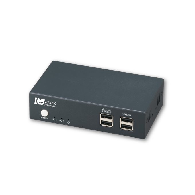 ラトックシステム デュアル見せびらかす相応う HDMIマイコンうつり変わり器  RS-250UH2