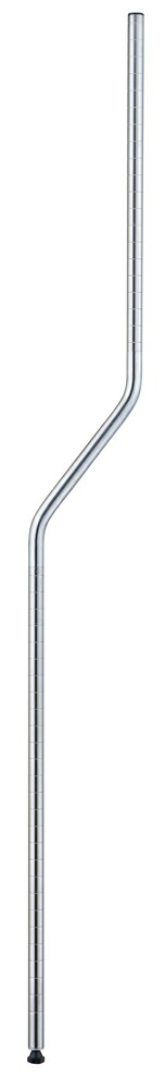 エレクターシェルフ 第一義的つづき物 ベンドポール 1900粍 ステンレス鋼 (2本入)（ステンレス鋼） BBP74S  [BBP74S]