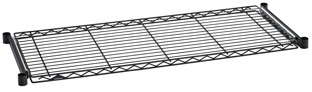 エレクターシェルフ ベーシックシリーズ スライディングシェルフ 幅1200x奥行450mm（ブラック） BSL1848B [BSL1848B]｜Joshin web 家電とPCの大型専門店