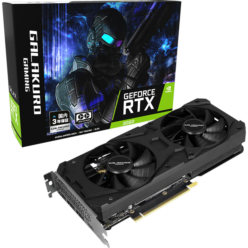 楽天市場】玄人志向 GALAKURO GAMING GG-RTX3060Ti-E8GB/DF/LHR / PCI