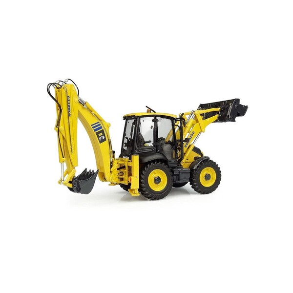 UNIVERSAL HOBBIES 50 コマツ WB97S-8 ミニカー