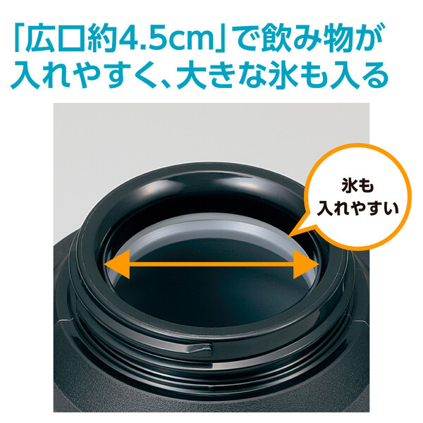 SD-HA10-BB 象印 ブルーブラック ZOJIRUSHI TUFF [SDHA10BB] 水筒・コップ