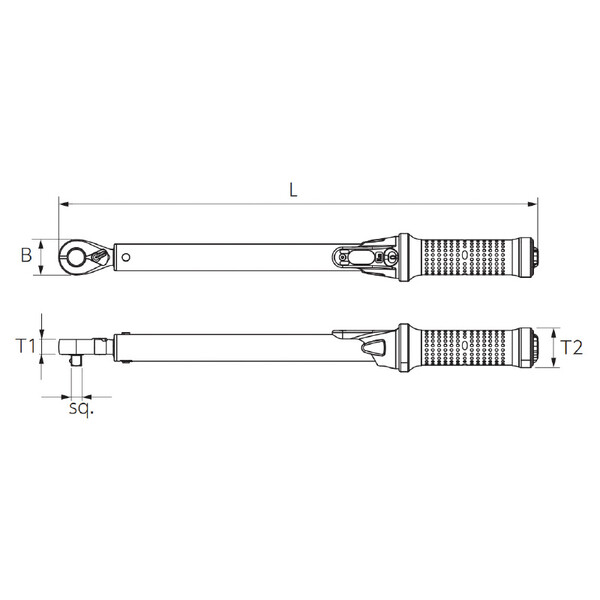 税込 GW100-04 京都機械工具 12.7sq.プレセット型トルクレンチ 20〜100N m KTC fucoa.cl