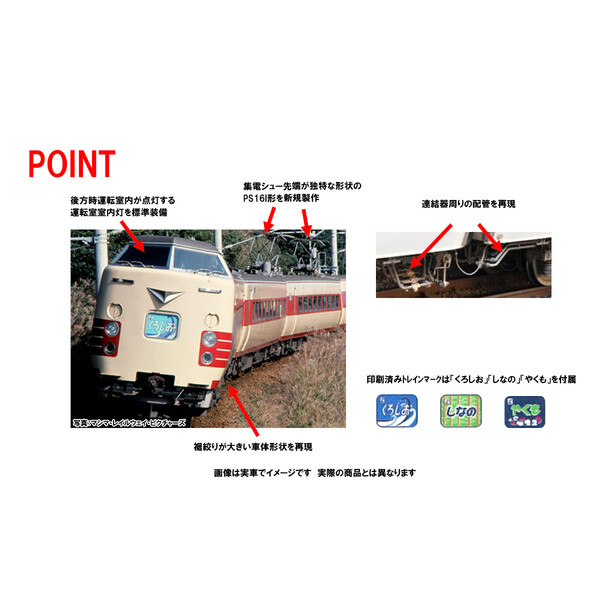 鉄道模型］トミックス (HO) HO-9084 国鉄381系特急電車(クハ381-100