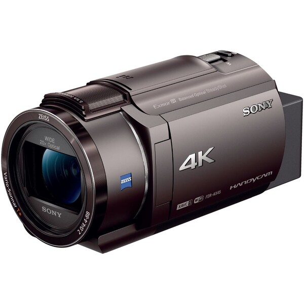 FDR-AX45A-TIC ソニー デジタル4Kビデオカメラ「FDR-AX45A」（ブロンズ