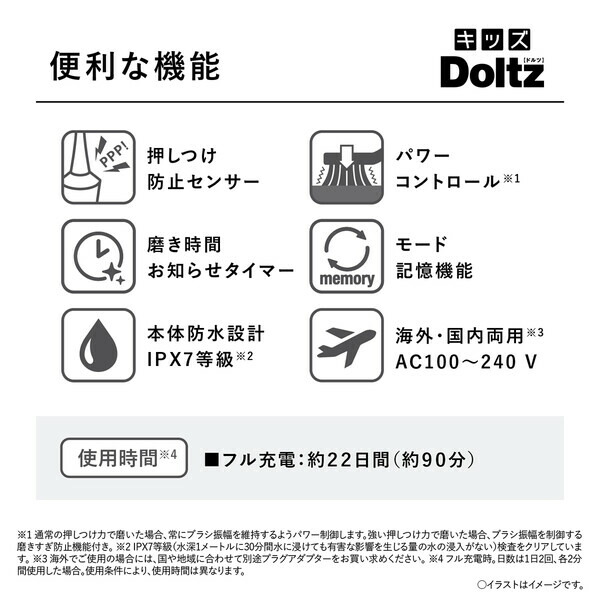 入園入学祝い EW-DK31-P パナソニック 電動歯ブラシ ピンク Panasonic 音波振動ハブラシ キッズDoltz ドルツ EWDK31P  fucoa.cl