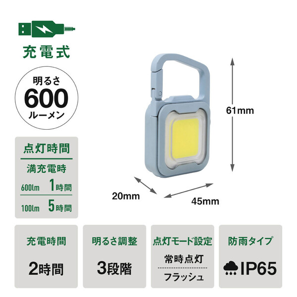 オンラインショップ】 LEDフラッシュミニライト600ルーメン