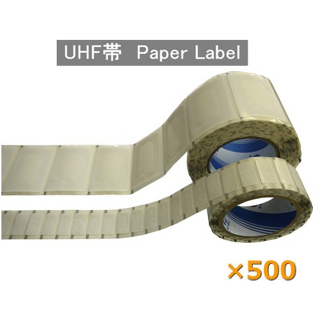 紙ラベル【30x15mm】ImpinjMR6-P/周波数帯 860～960MHz/UHF帯/RFID/ICラベル[500枚]