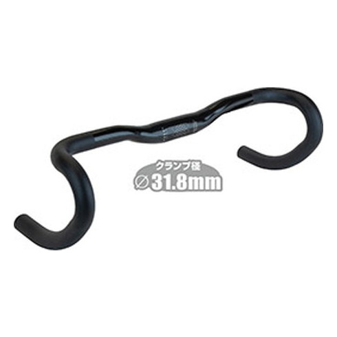 ((10 5開催★当店ならPT3倍))アデプト R15 ドロップバー 420mm 31.8 ハンドルバー ADEPT ドロップハンドル ロードバイク 自転車パーツ