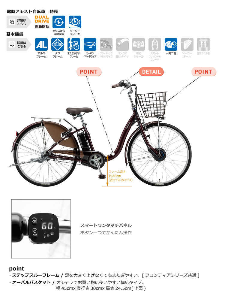 F4ab 店舗受取限定 年 ブリヂストン 24インチ Frontia 電動自転車 ダイワサイクル オンラインストア 24インチ F4ab フロンティア F4ab 店舗受取限定 年 ブリヂストン 24インチ Frontia 電動自転車 ダイワサイクル オンラインストア 24インチ F4ab フロンティア