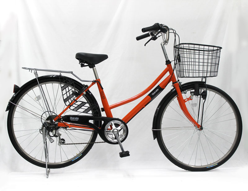 ノーパンク リベレート 26インチ オートライト 6段変速 パンクしない自転車 ファミリーサイクル Daiwacycle ダイワサイクル Lbt266 A 大サイズ アウトレット Tajikhome Com