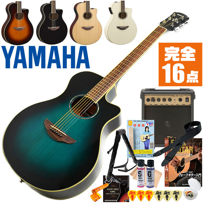 楽天市場】アコースティックギター 初心者セット ヤマハ エレアコ 