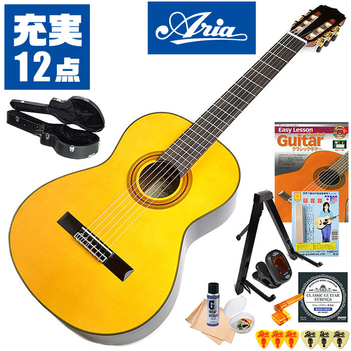 楽天市場】クラシックギター ARIA A-30S (アリア スプルース材 単板 