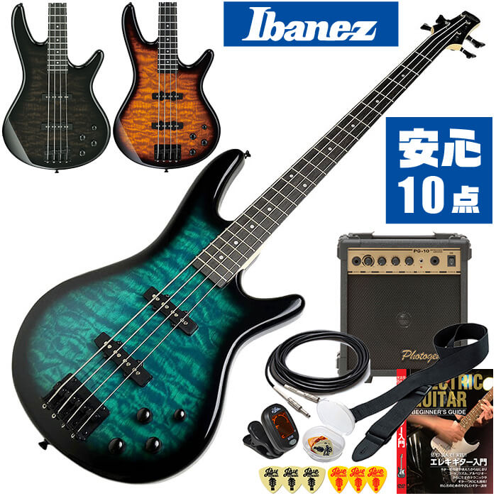 【楽天市場】ベース 初心者セット Ibanez GSR280QA 入門 (充実14 