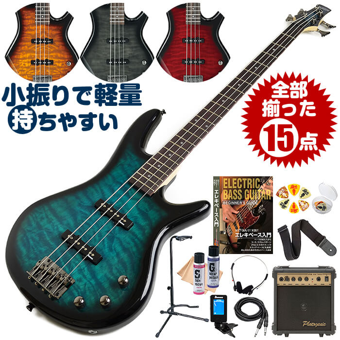 楽天市場 エレキベース 初心者セット アイバニーズ 8点 Gsr370 小振りなボディ Ibanez ベース 初心者 入門 セット ジャイブミュージック