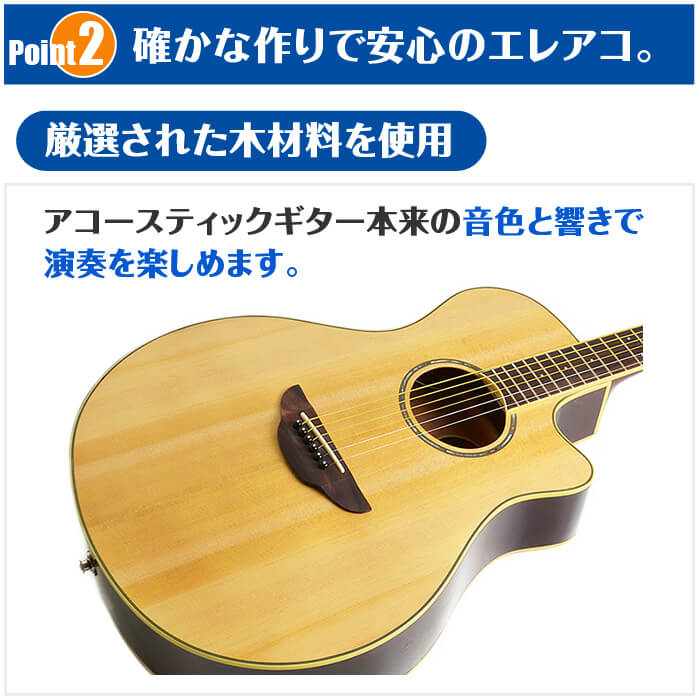 ヤマハAPX600初心者セット
