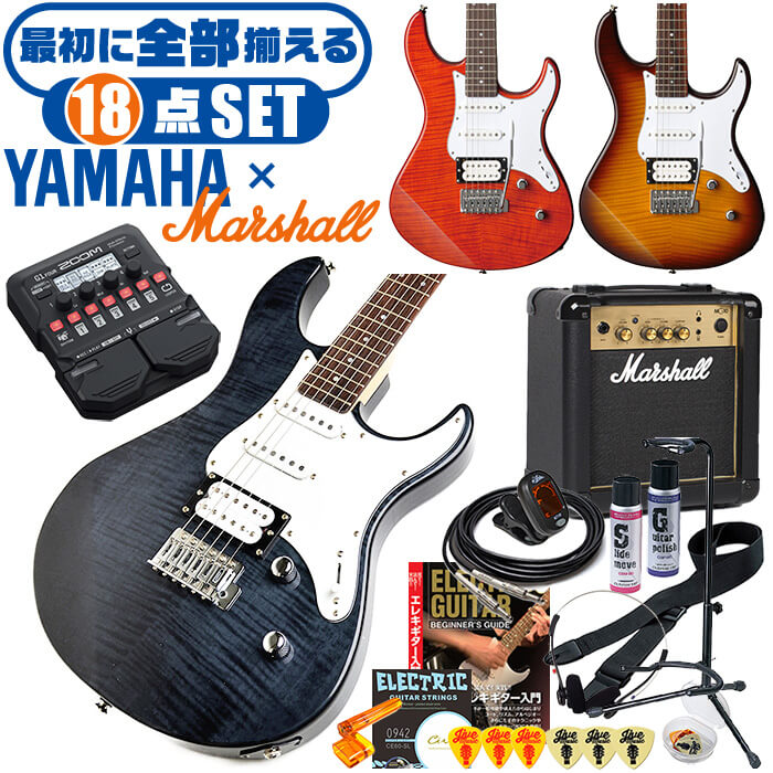 楽天市場】エレキギター 初心者セット ヤマハ PACIFICA212VQM YAMAHA