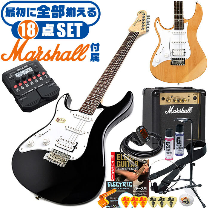 【楽天市場】エレキギター 初心者セット ヤマハ PACIFICA112JL YAMAHA (18点 ズーム マルチエフェクター G1 Four)  左利き ギター 入門 セット : ジャイブミュージック